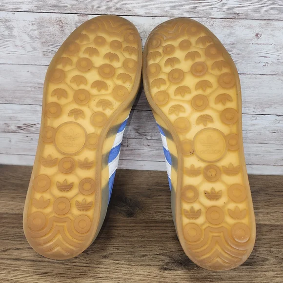 Adidas Originals Women's Gazelle Indoor Blue Sneaker Size 8.5 - Picture 8 of 8